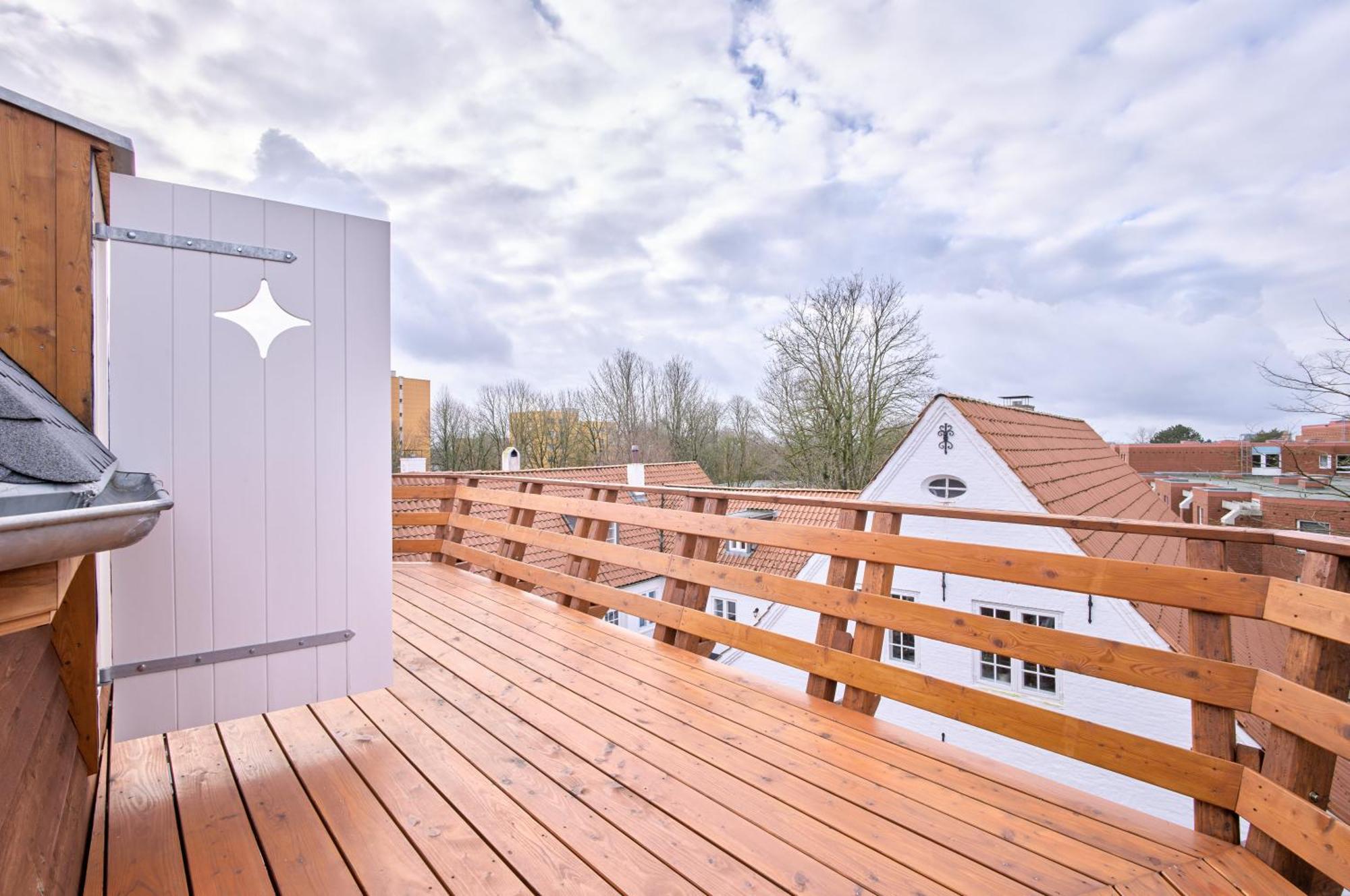 Moderne Ferienwohnungen In Einer Muehle Im Zentrum Flensburgs 外观 照片