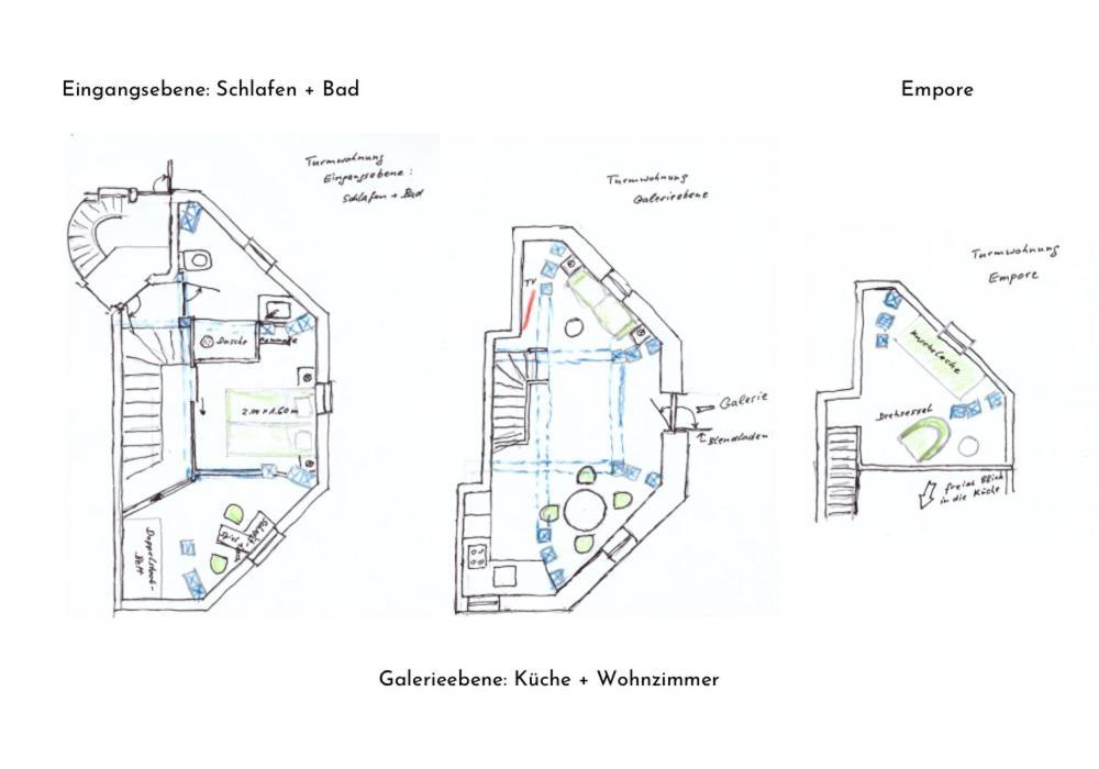 Moderne Ferienwohnungen In Einer Muehle Im Zentrum Flensburgs 外观 照片